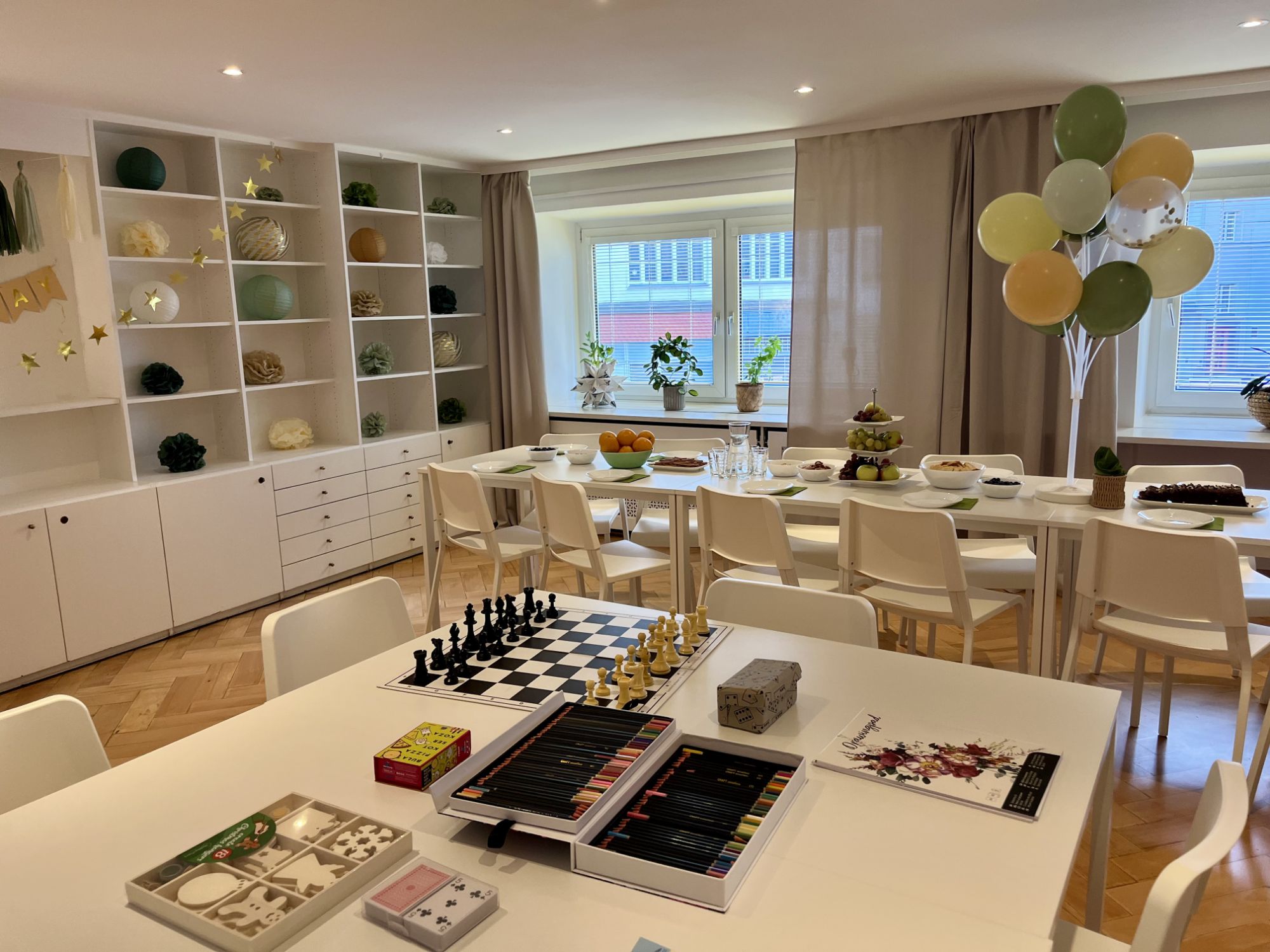 Party Atelier Innenraum